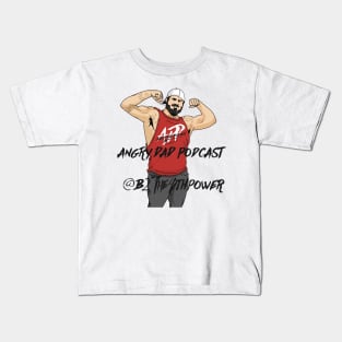 Angry Dad Podcast Kids T-Shirt